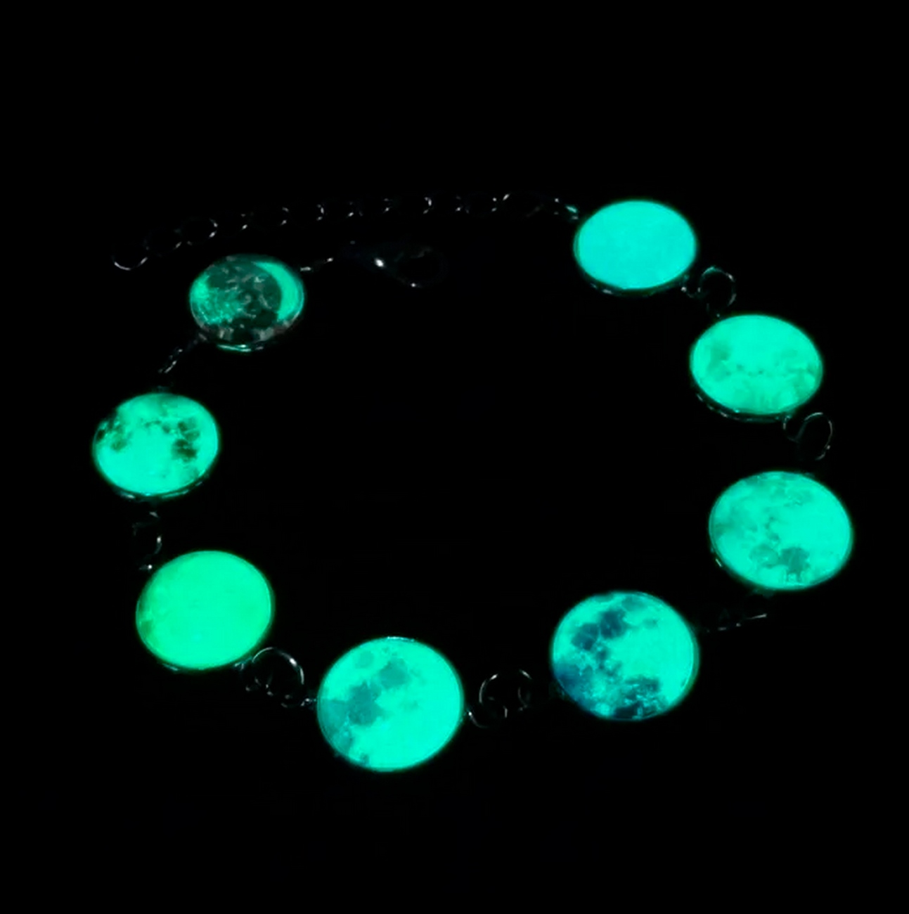 Pulsera Luminosa Lunas + Estuche